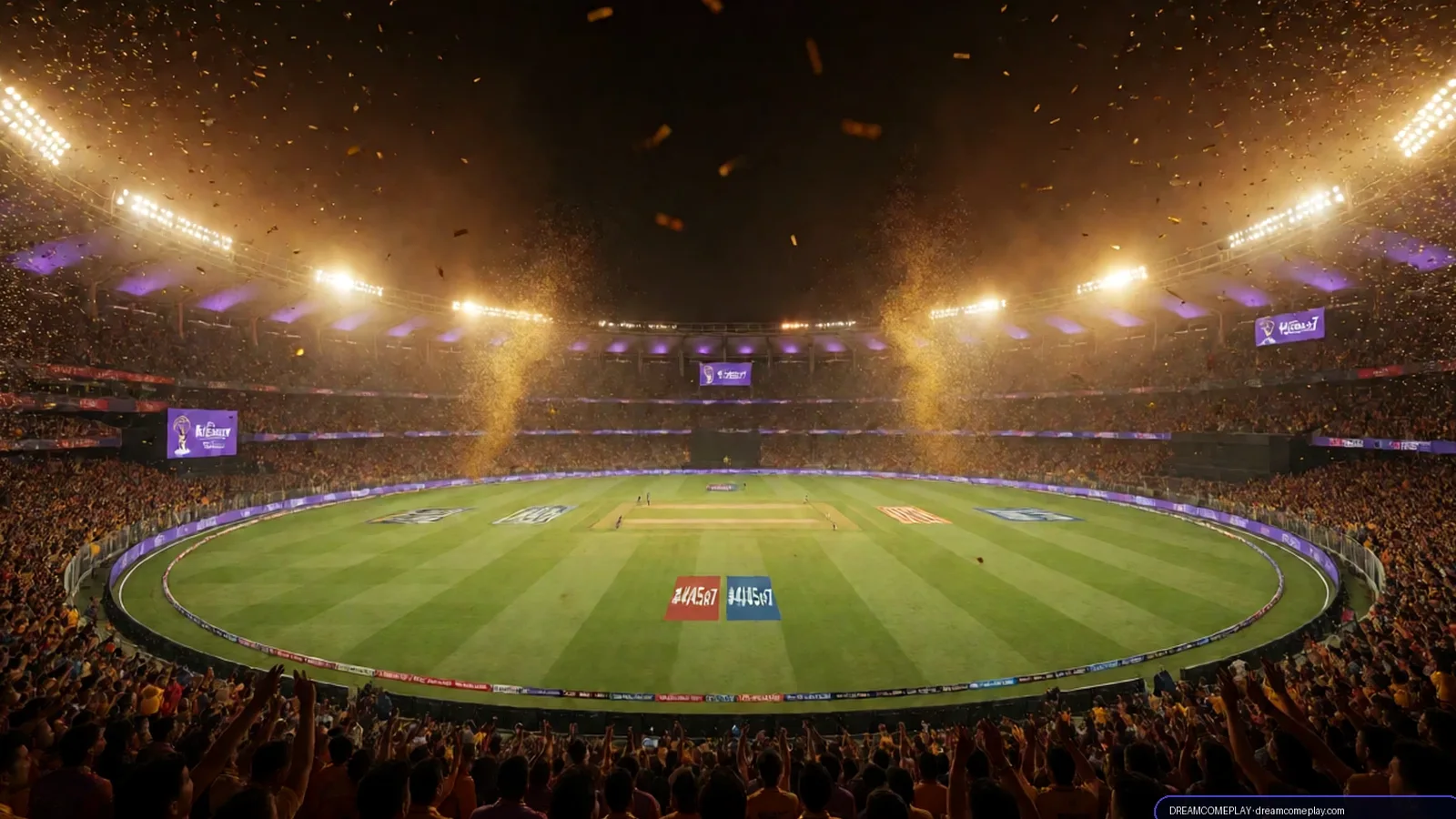 Dreamcomeplay come com fantasy cricket stadium